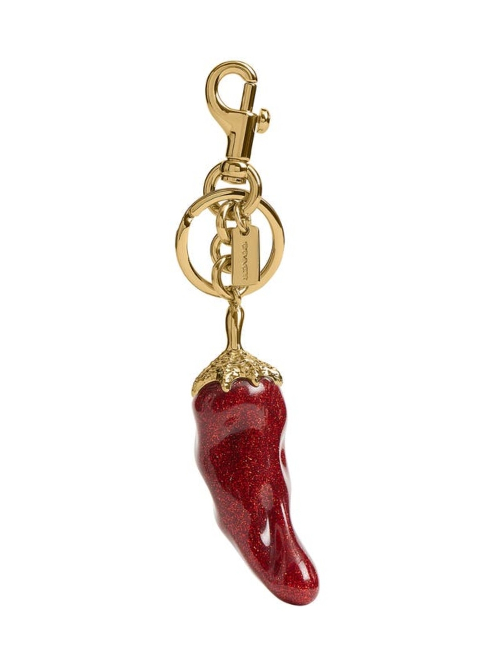 COACH Chili Pepper Bag Charm